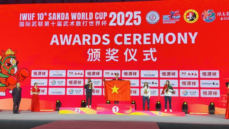 Vietnam finishes second at 10th Sanda World Cup with four gold medals