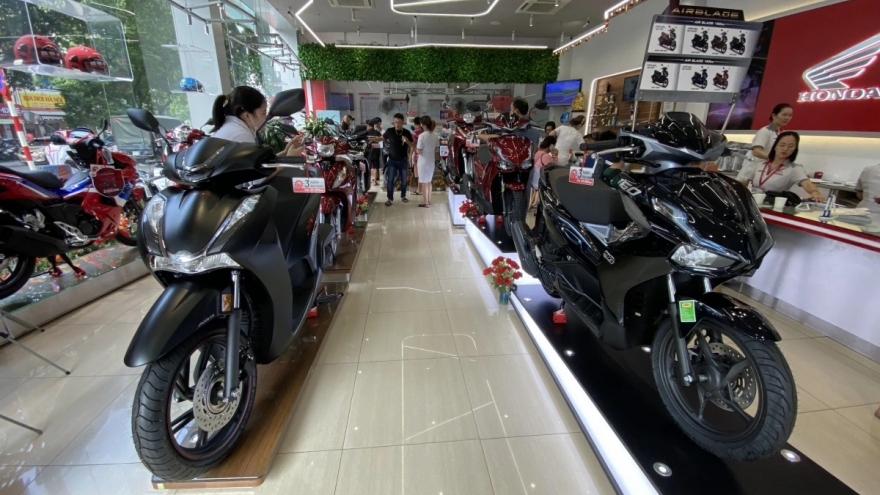 Xe máy Honda tăng mạnh doanh số trong tháng 3/2025