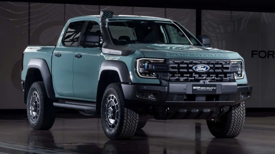 Ford Ranger Super Duty - xe bán tải công trình hạng nặng chính thức ra mắt
