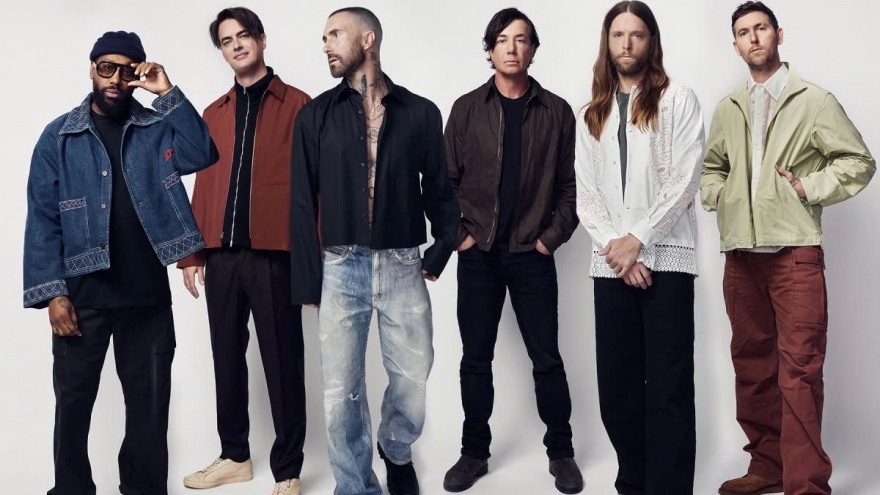 Maroon 5 - nhóm nhạc với kỷ lục 12 bài hát vượt mốc 1 tỷ lượt stream trên Spotify