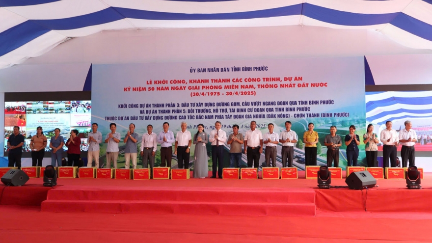 Bình Phước khởi công đường cao tốc Gia Nghĩa - Chơn Thành