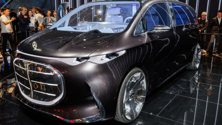 Mercedes-Benz Vision V Concept: mẫu xe van điện hạng sang với thiết kế lạ mắt