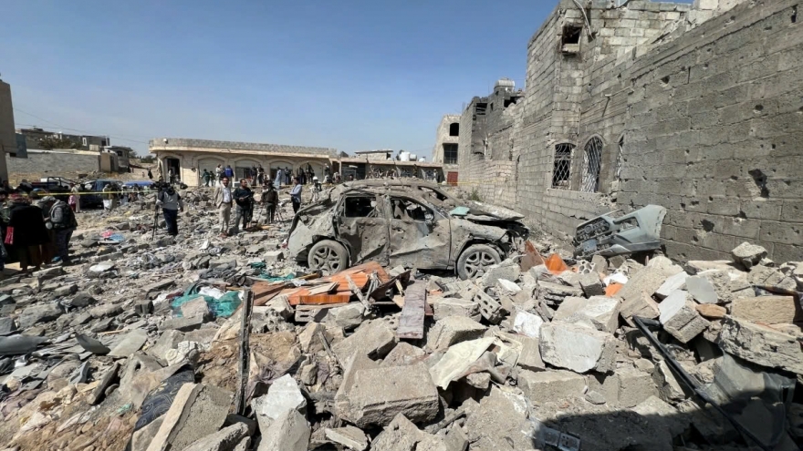 Mỹ tiếp tục không kích vào Yemen