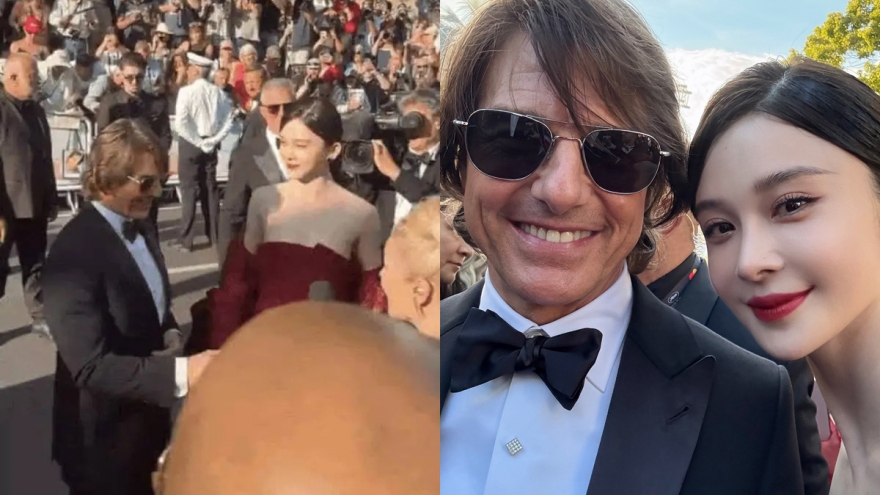 Nữ diễn viên Trung Quốc bị đuổi khỏi thảm đỏ Cannes vì hành vi với Tom Cruise