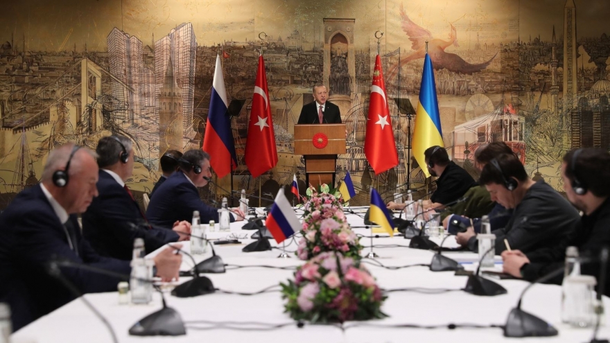 Cuộc họp 4 bên Mỹ - Nga - Thổ Nhĩ Kỳ - Ukraine diễn ra hôm nay tại Istanbul