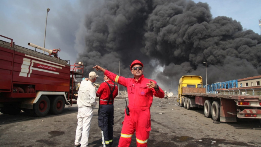 Iran bắt giữ nghi phạm liên quan đến vụ nổ tại cảng Shahid Rajaee