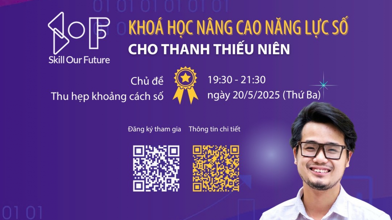 Khai giảng khóa học "Skill Our Future" với chủ đề "Thu hẹp khoảng cách số"