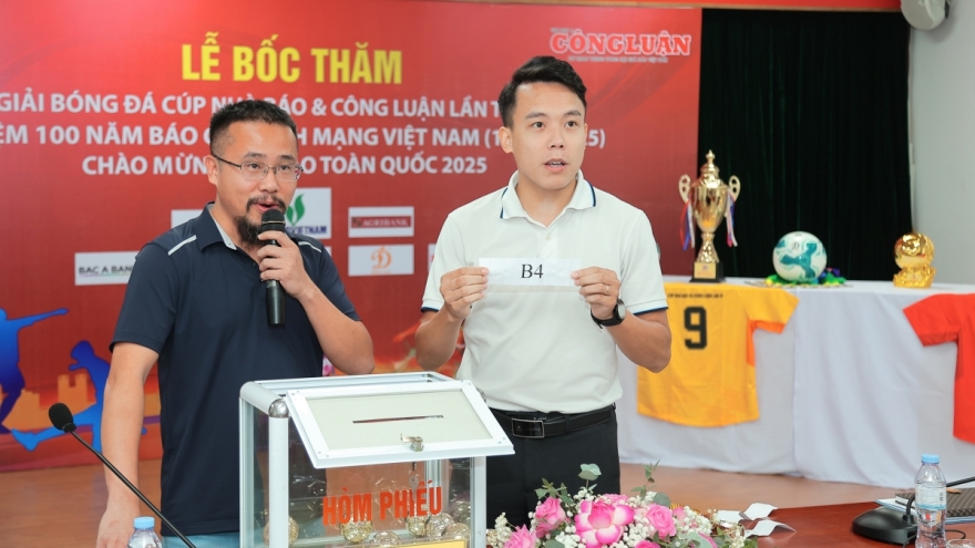 16 đội bóng tranh tài tại Giải Cúp Nhà báo và Công luận 2025