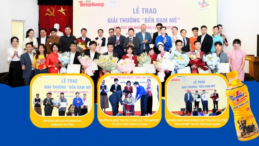 Giải thưởng “Bền đam mê”: Khi nét đẹp cống hiến của của thế hệ trẻ được tỏa sáng