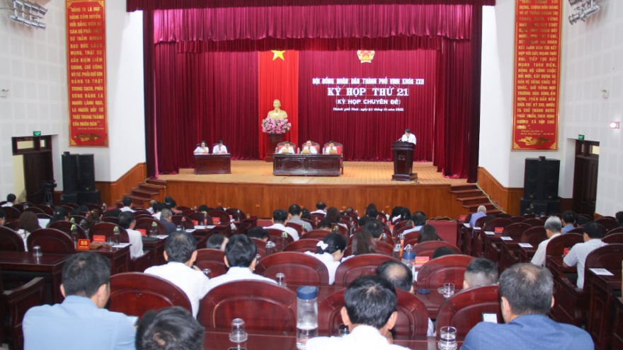 Tên gọi mới 6 phường của thành phố Vinh sau sắp xếp