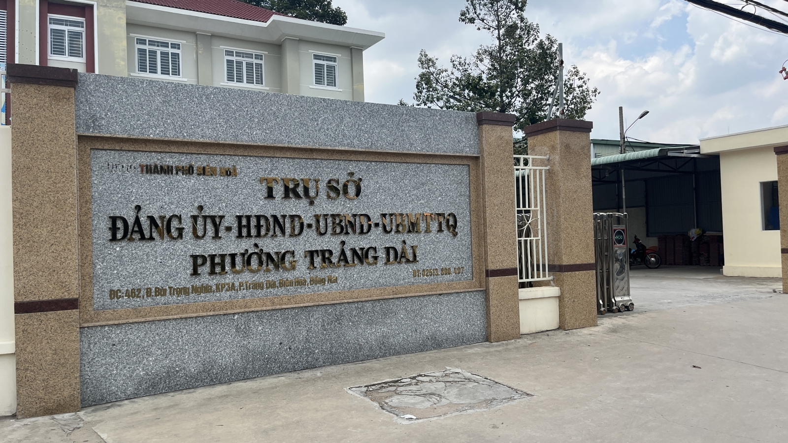 Giao người phụ trách điều hành sau khi Chủ tịch phường Trảng Dải bị khởi tố