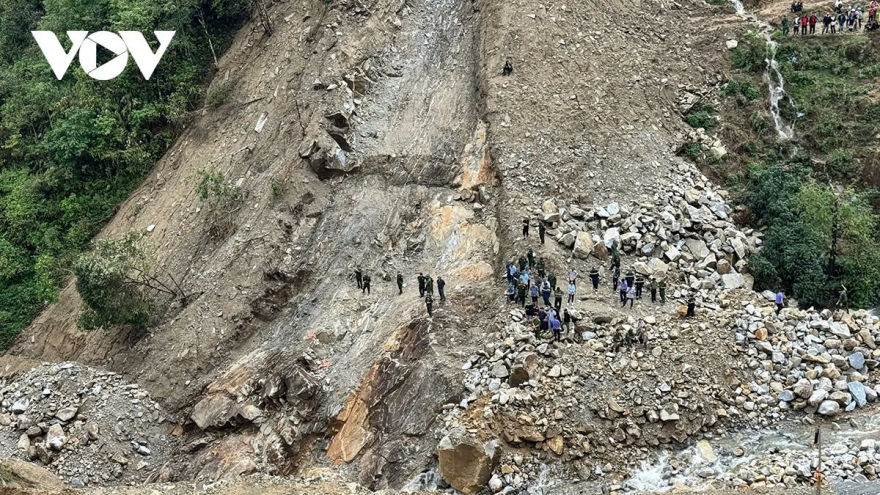 Landslide at Lai Chau hydropower construction site leaves five dead, four injured