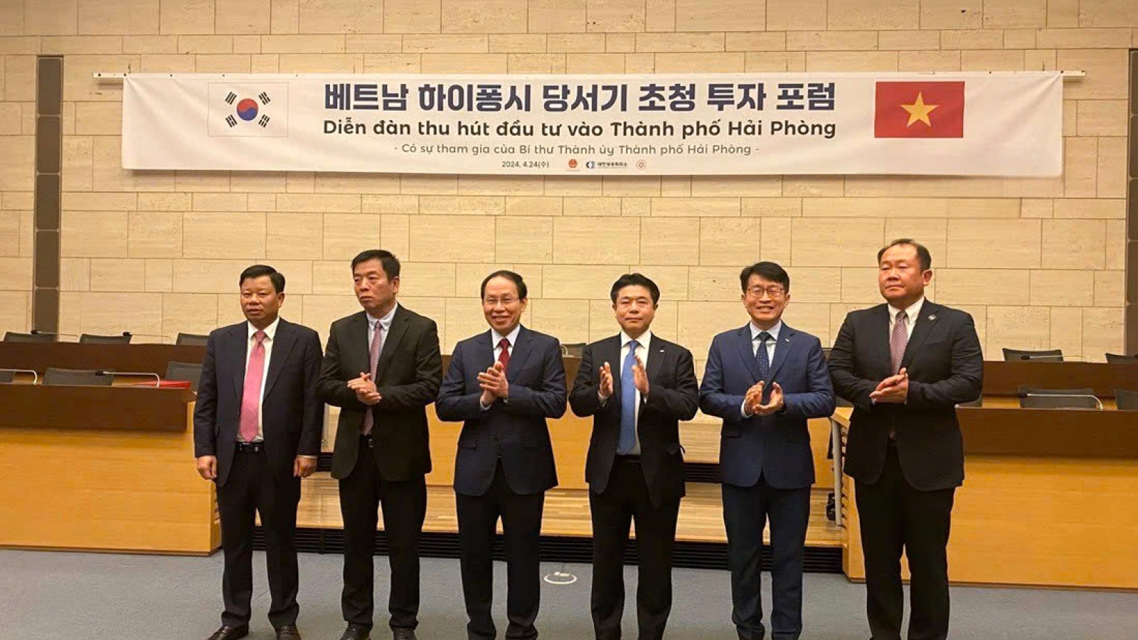 Hai Phong pledges to increase business connectivity with RoK