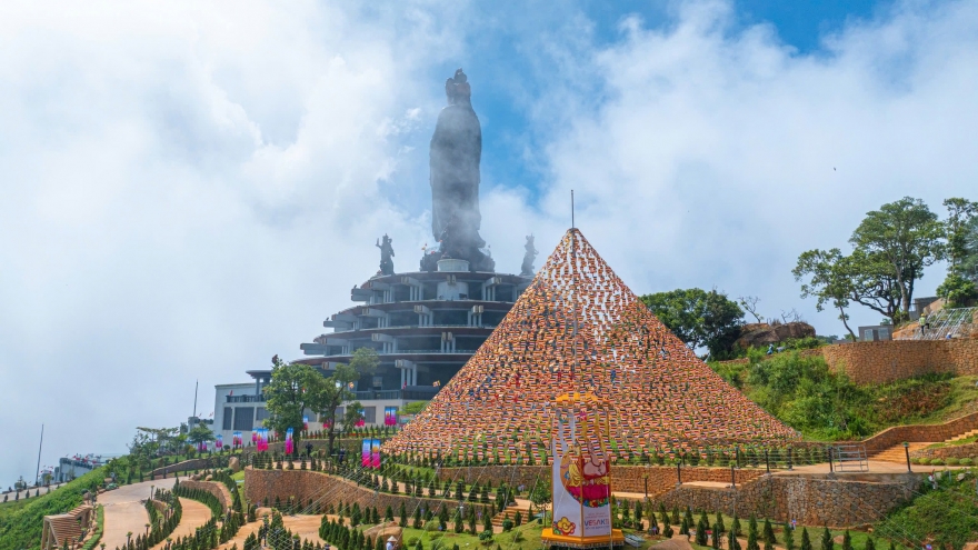 Chi tiết phân luồng giao thông phục vụ Vesak 2025 tại núi Bà Đen (Tây Ninh)