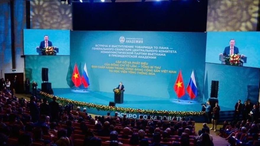 Party leader stresses promoting Vietnam – Russia traditional friendship in new era