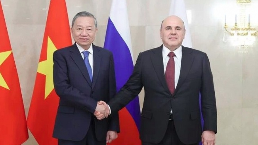Vietnam ready to work with Russia to elevate relations: Party leader