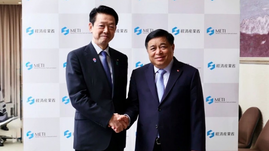 Deputy PM meets Japanese minister, former PM in Tokyo