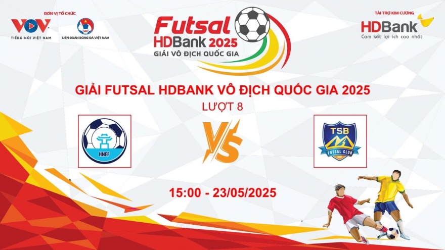 Trực tiếp Hà Nội vs Thái Sơn Bắc Giải Futsal HDBank VĐQG 2025