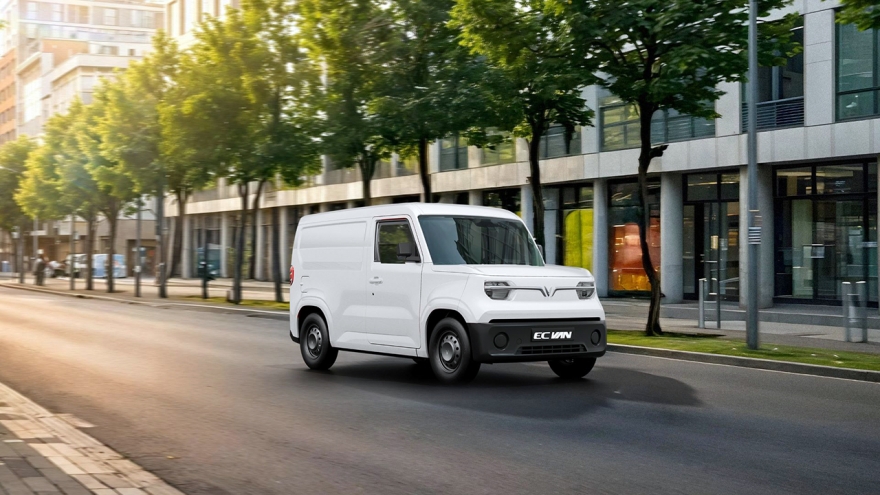 VinFast EC Van: Xe tải điện cỡ nhỏ nhưng “gánh việc to” cho tiểu thương phố thị