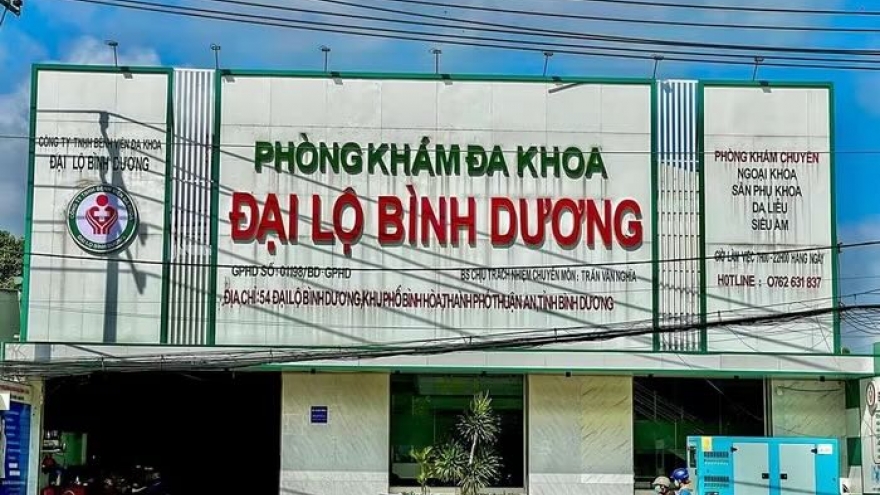 Xử phạt Phòng khám đa khoa Đại lộ Bình Dương