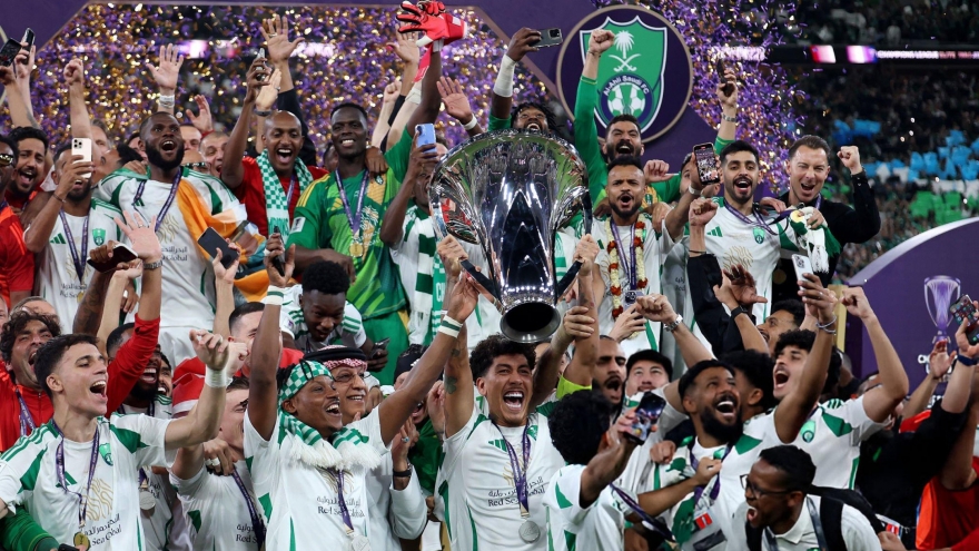 CLB Saudi Arabia đăng quang chức vô địch Cúp C1 châu Á