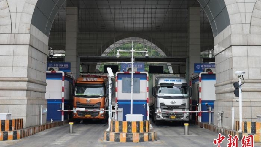 Trung Quốc khai trương tuyến vận tải đường bộ quốc tế đến Hà Nội