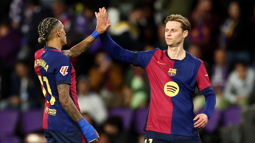 Bảng xếp hạng La Liga mới nhất: Barcelona đến gần ngôi vô địch