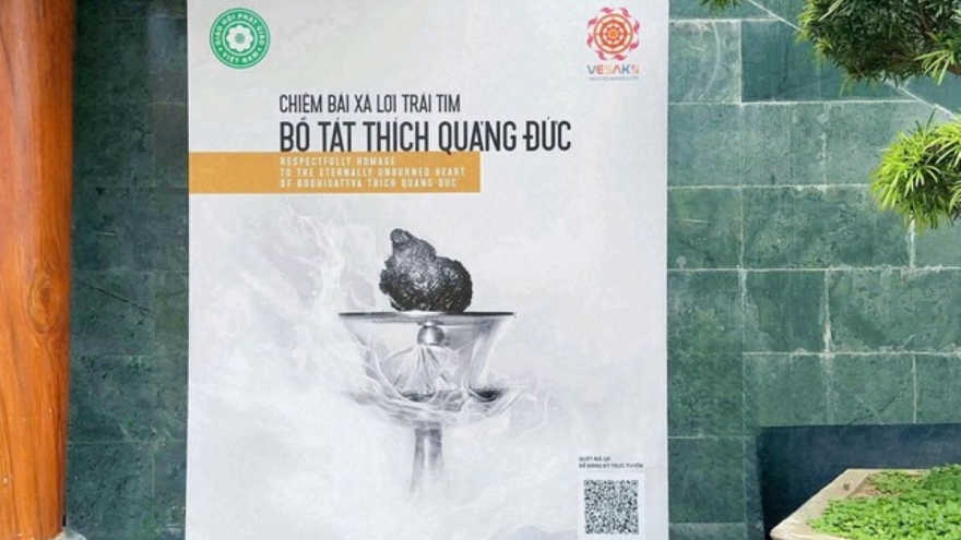 Khai mở chiêm bái xá lợi Bồ tát Thích Quảng Đức