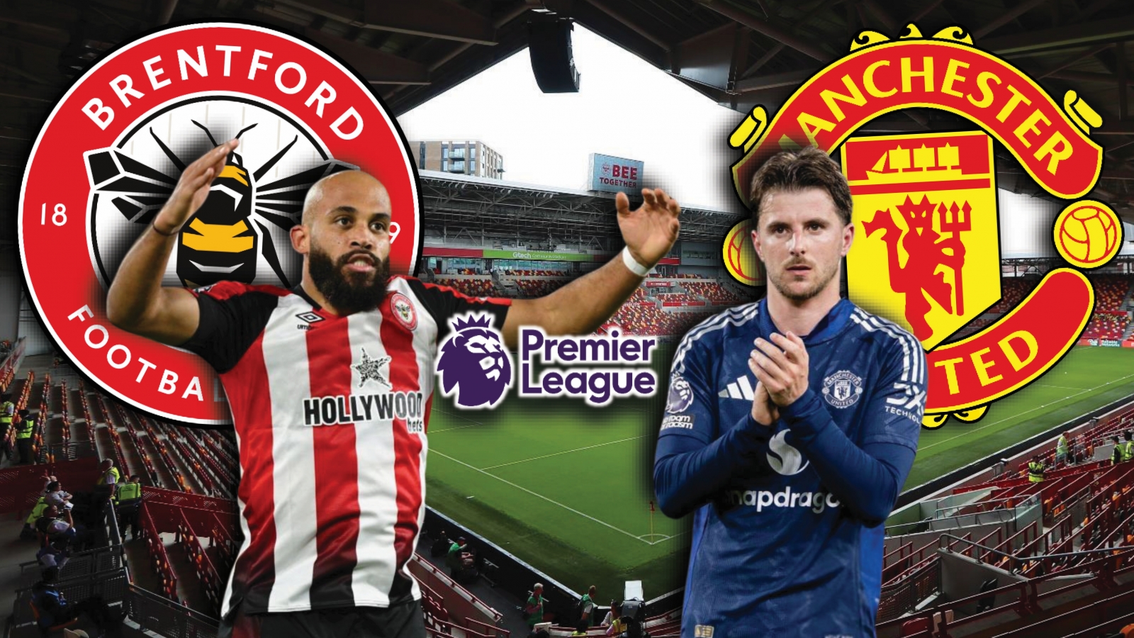 Dự đoán kết quả và đội hình ra sân trận Brentford vs MU