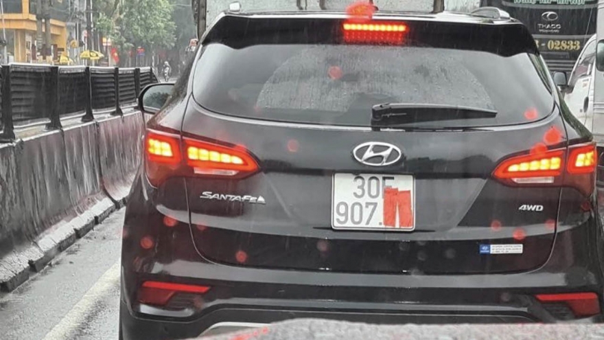 Che biển số, chiêu trò tránh phạt nguội của một số người dân thiếu ý thức