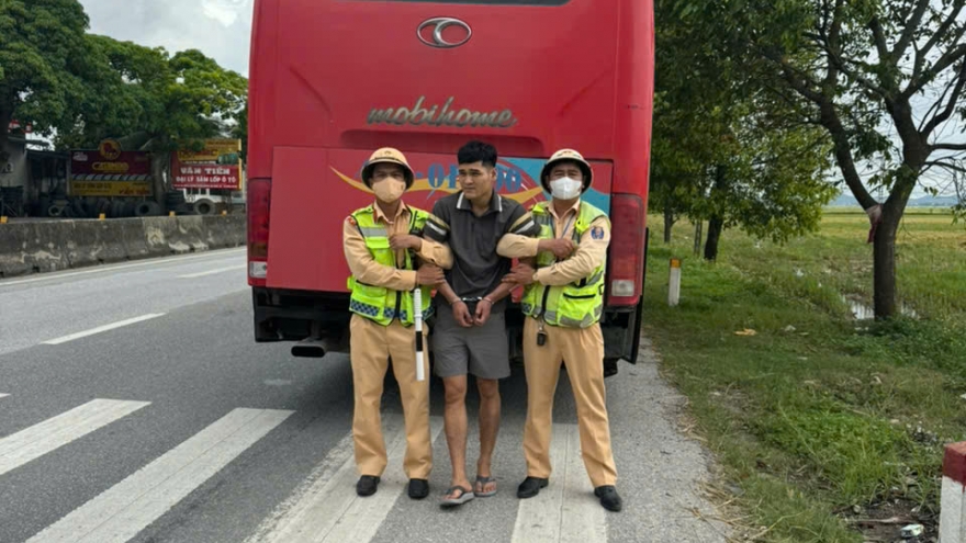 Bắt đối tượng cướp tài sản tại Hà Nội khi đang trên đường bỏ trốn