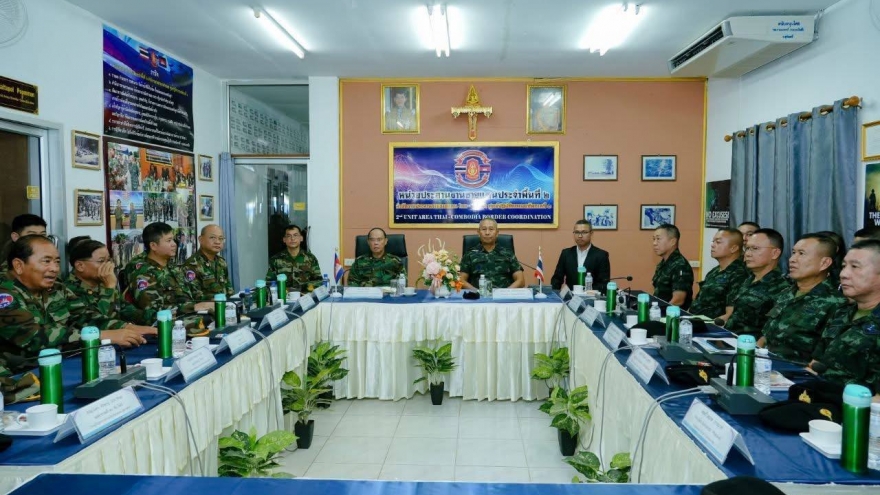 Quân đội Campuchia - Thái Lan tiến hành đàm phán giải quyết xung đột biên giới