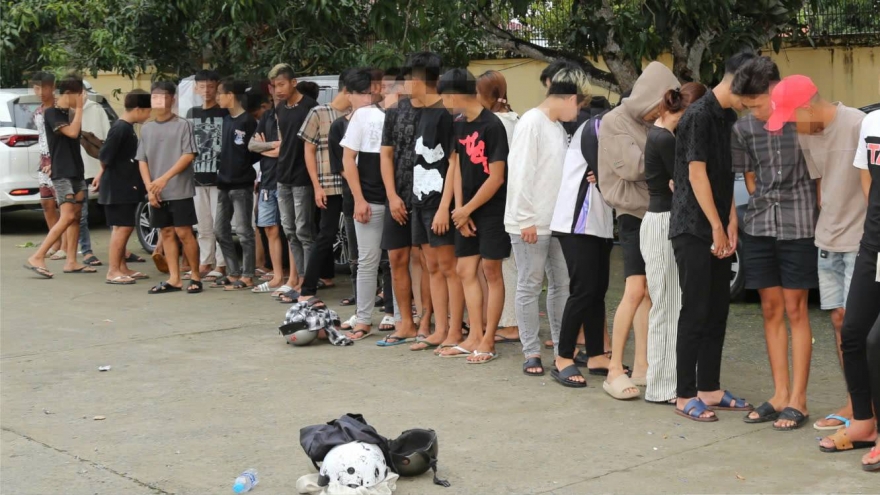 Công an ngăn chặn kịp thời vụ đua xe, tạm giữ 47 đối tượng