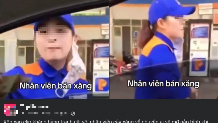 Tranh cãi "nảy lửa" vì ai phải mở nắp bình xăng: Nhân viên hay tài xế?