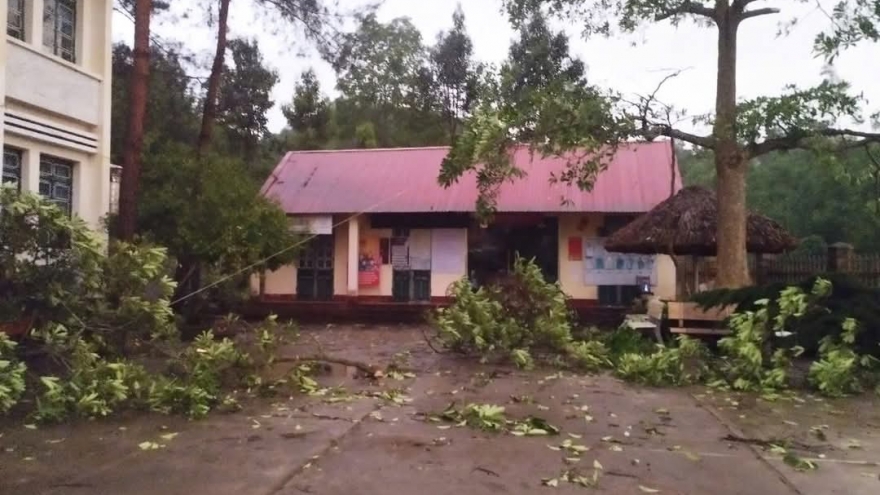 Mưa dông gây thiệt hại tại Bảo Yên, Lào Cai