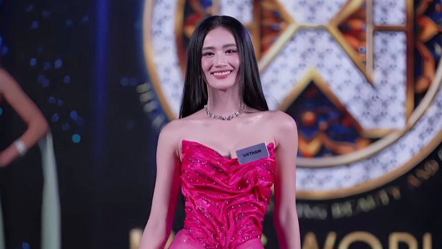 Hoa hậu Ý Nhi trượt top 8 phần thi Top Model ở Miss World 2025