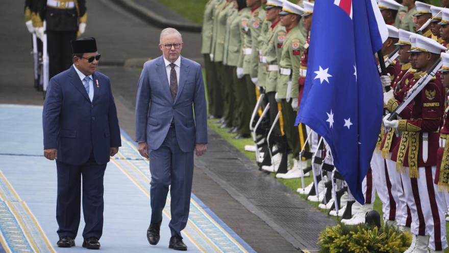 Australia và Indonesia thúc đẩy hợp tác quốc phòng, an ninh