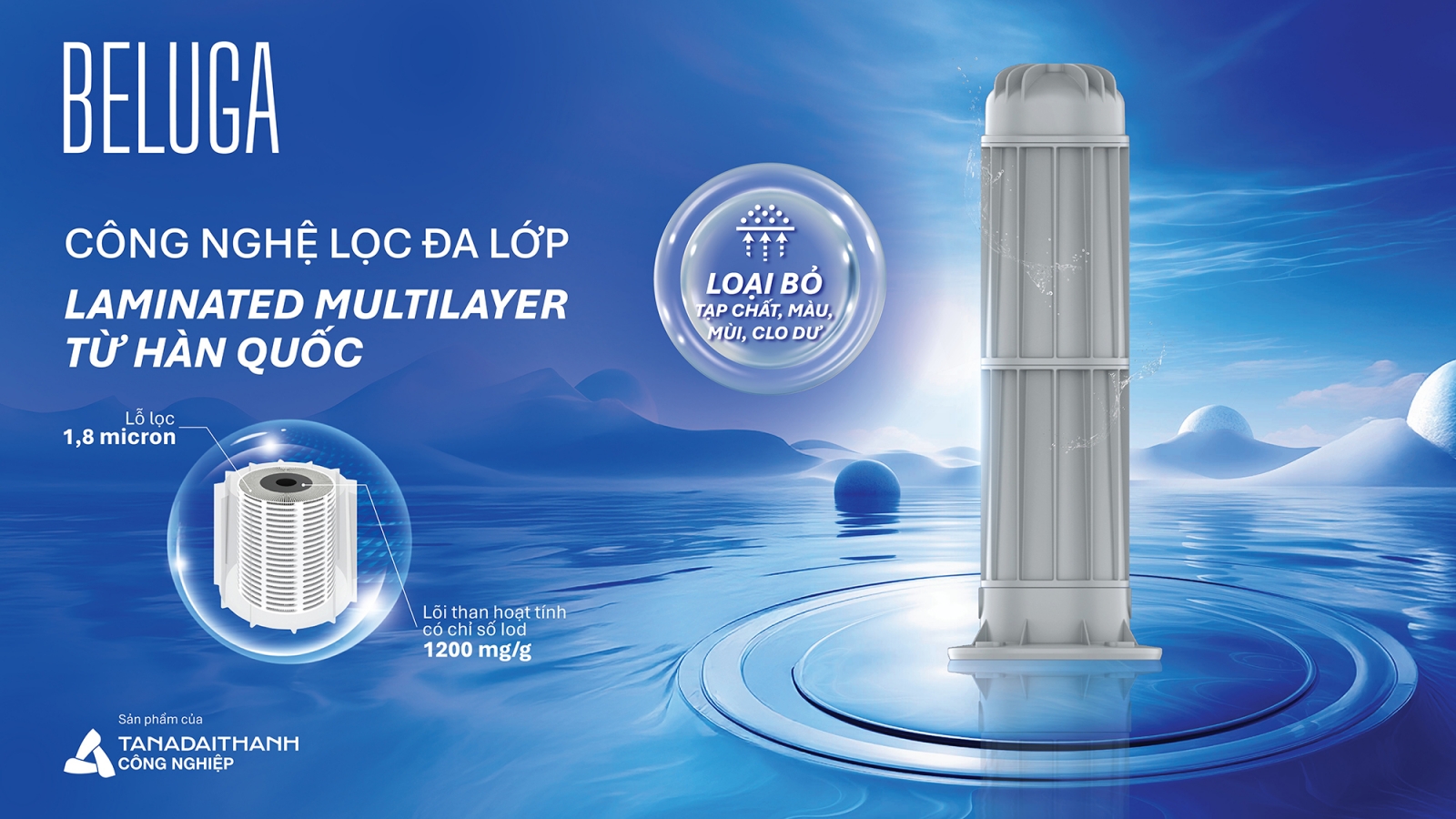 “Beluga-Hè xanh mát, nước trong lành”: Tân Á Đại Thành bảo vệ nguồn nước gia đình