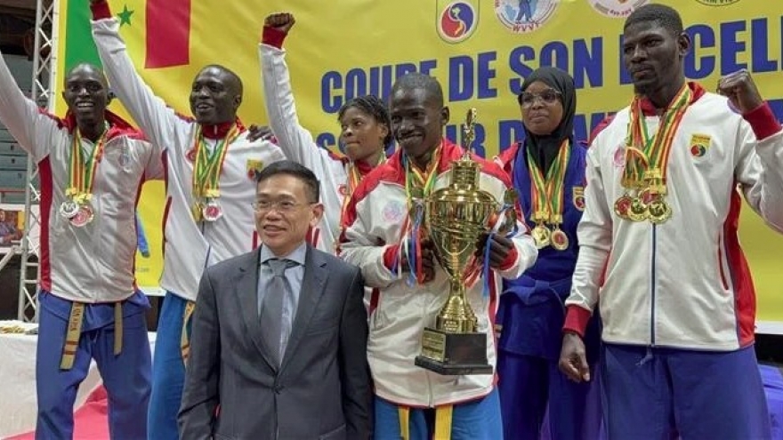 Vietnamese traditional martial arts tournament held in Senegal