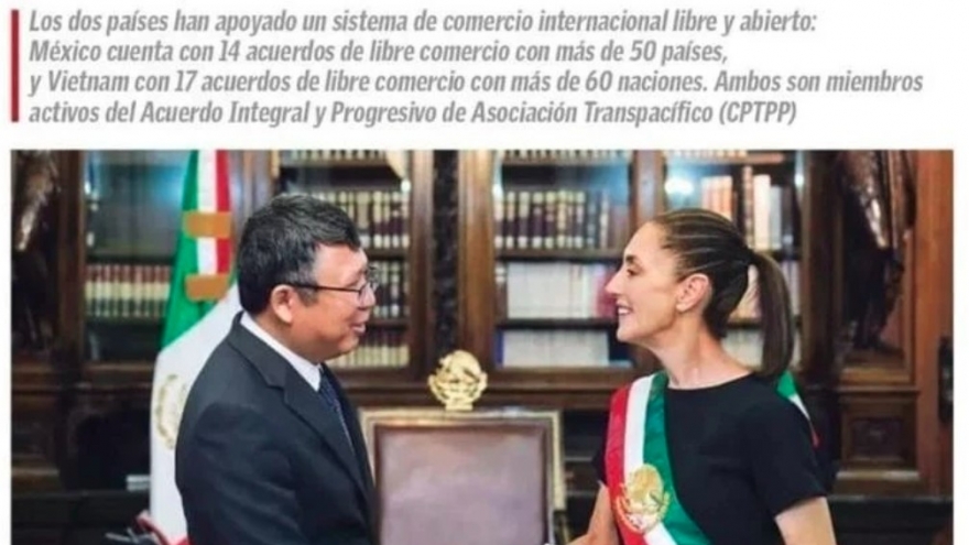 Mexican media spotlights 50 years of Vietnam-Mexico ties, Uncle Ho's 135th birthday