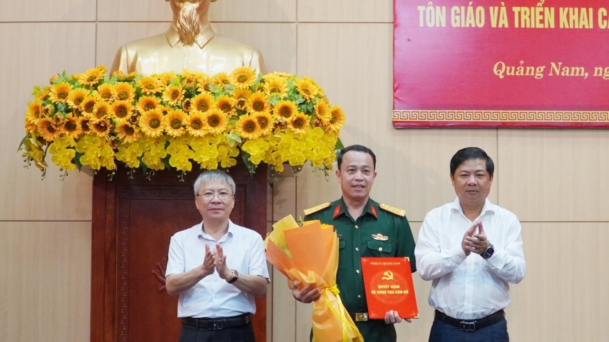 Chuẩn y Thượng tá Trần Hữu Ích tham gia Ban Thường vụ Tỉnh ủy Quảng Nam