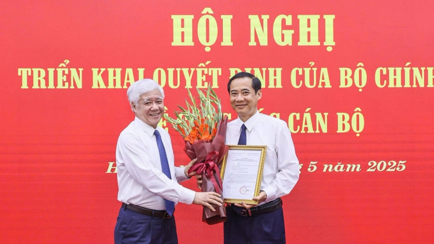 Ông Nguyễn Thái Học giữ chức Phó Bí thư Đảng ủy MTTQ, các đoàn thể Trung ương