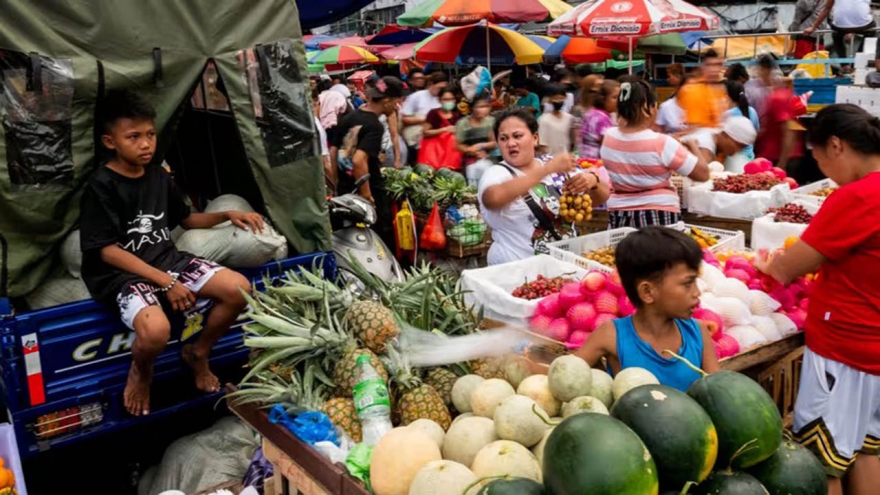 GDP của Philippines tăng trưởng 5,4% trong quý I/2025