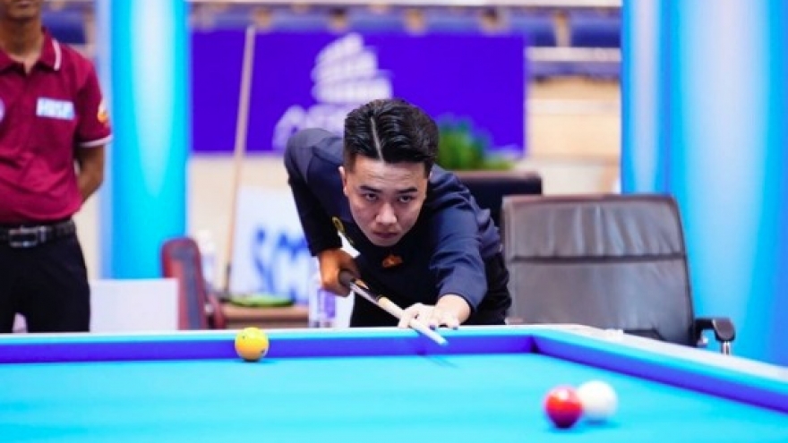 Vietnamese players make strong start at 2025 World Cup 3-Cushion Billiards