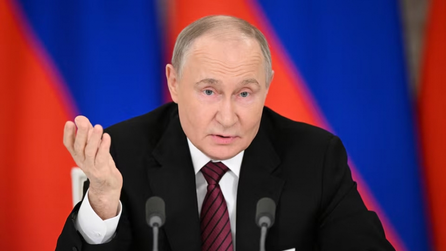 Tổng thống Nga Putin đề xuất đàm phán hòa bình trực tiếp với Ukraine