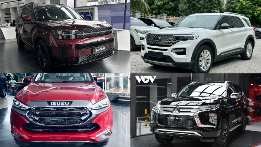 Loạt xe SUV gầm cao 7 chỗ giảm giá “sốc” đón hè