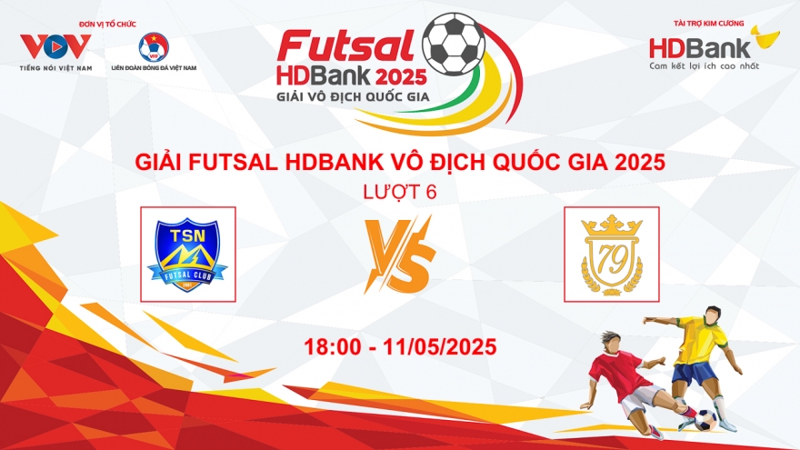 Trực tiếp Thái Sơn Nam TP.HCM vs Luxury Hạ Long Giải Futsal HDBank VĐQG 2025