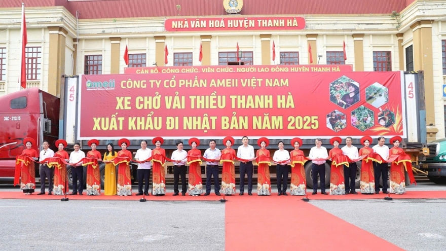 Hai Duong ships first batch of Thanh Ha lychee to Japan in 2025