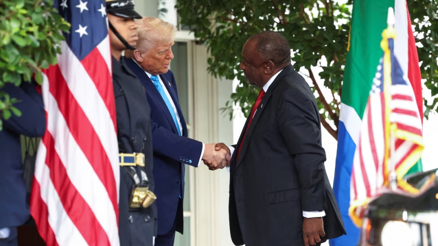 Tổng thống Nam Phi thăm Mỹ, mời ông Trump dự thượng đỉnh G20