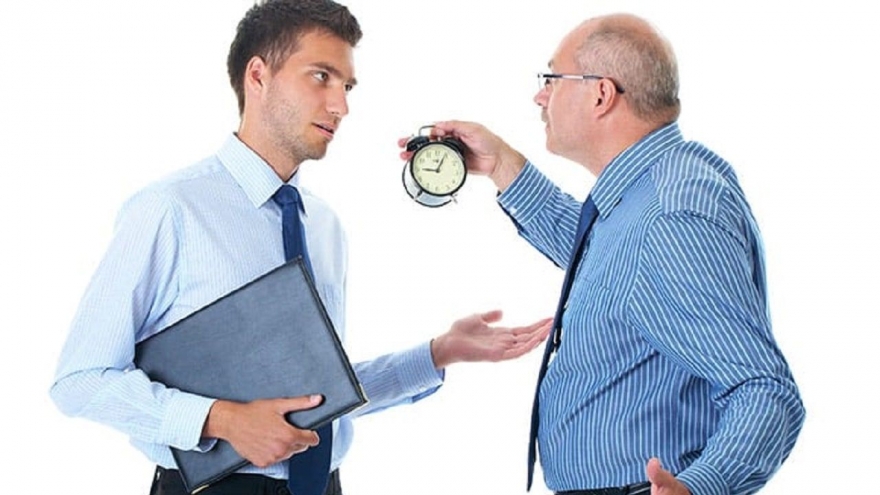 Trễ giờ, thói quen xấu nên loại bỏ